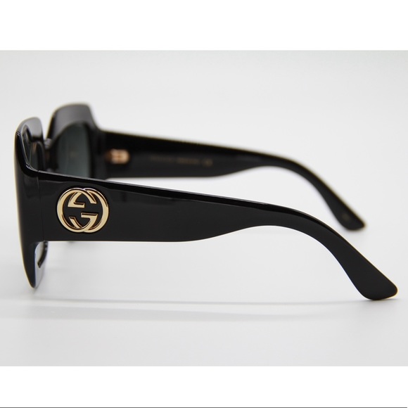 NEW GG0053SN 001 GUCCI WOMEN’S SUNGLASSES GG0053S 001 BLACK SUNGLASSES GG0053S main image 11